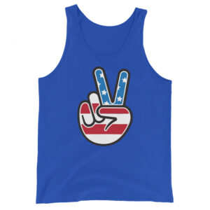 Peace Sign Flag Women's Tank Top