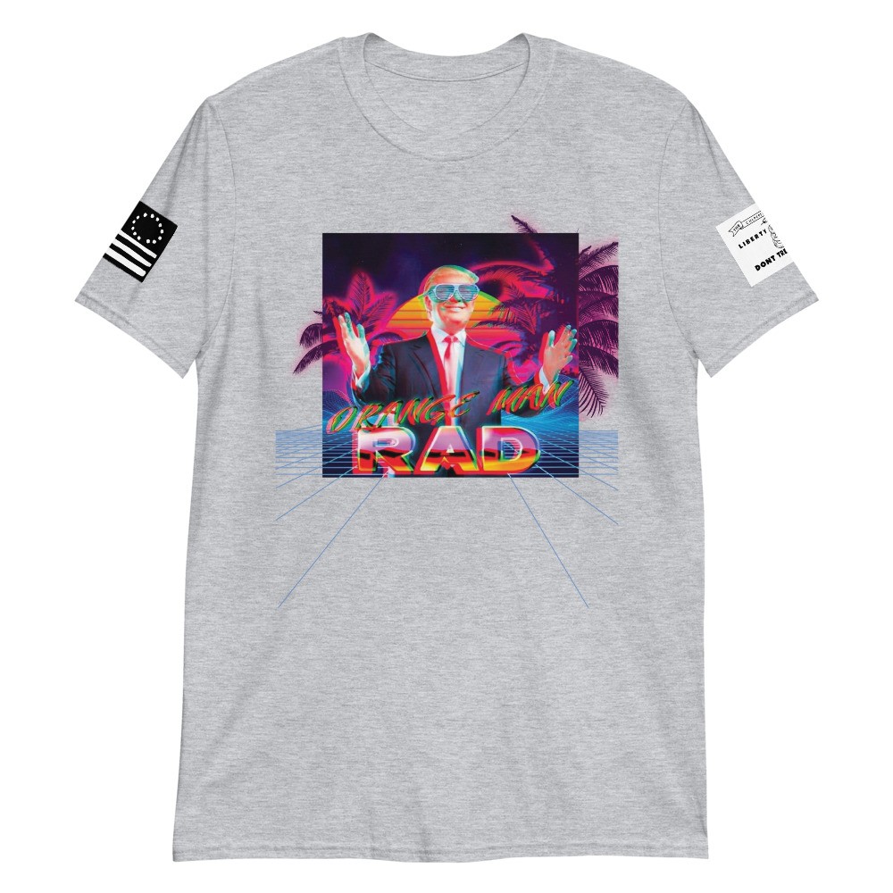 Orange man good store shirt