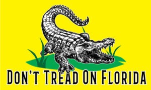 Don't Tread on Florida Gadsden Flag 5x3